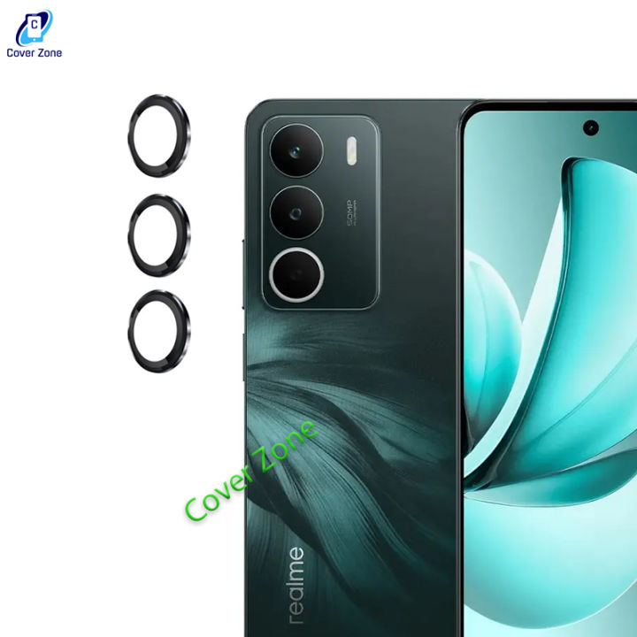 Realme C71 Aluminum Alloy Camera Ring Tempered Glass Lens Protective Cover For Realme C 71 Camera Glass