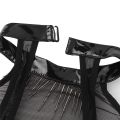 Bodycon Bodysuits PVC Leather Mesh Splice Costume Women Latex Catsuit Pole Dance Clothes Lady Nightclub Bodysuit.