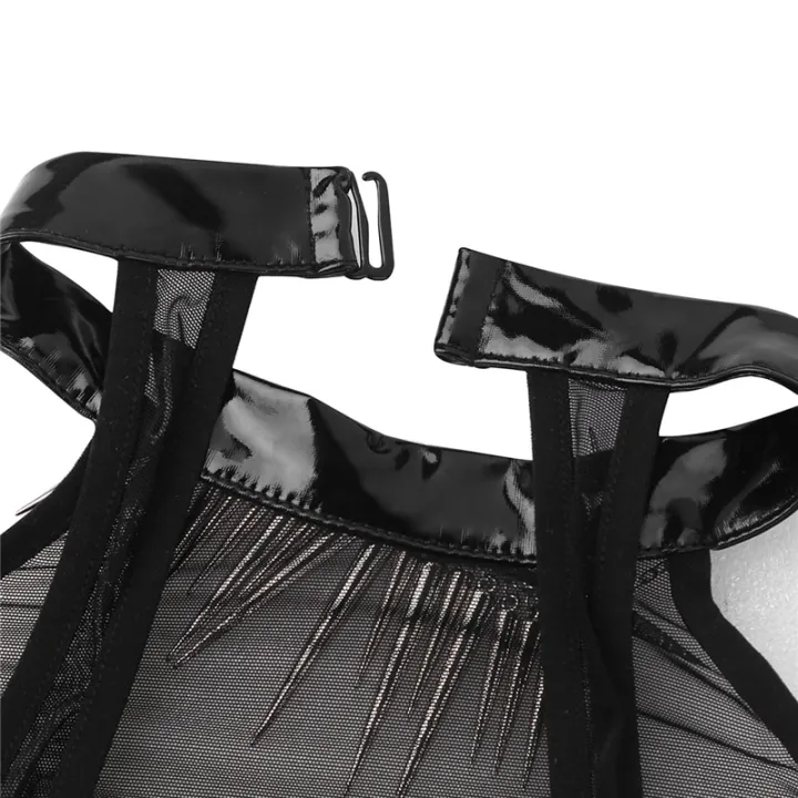 Bodycon%20Bodysuits%20PVC%20Leather%20Mesh%20Splice%20Costume%20Women%20Latex%20Catsuit%20Pole%20Dance%20Clothes%20Lady%20Nightclub%20Bodysuit%20-%20Image%205