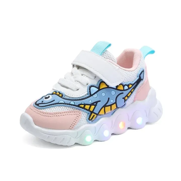 Zapatillas%20LED%20Kid%20Cartoon%20Dinosaur%20Boy%20Casual%20Sneaker%20Boy%20Kid%20Shoe%20Girl%20Mesh%20Breathable%20Shoe%20Baby%20Illuminated%20Shoe%20Tennis%20Shoes%20-%20Image%205