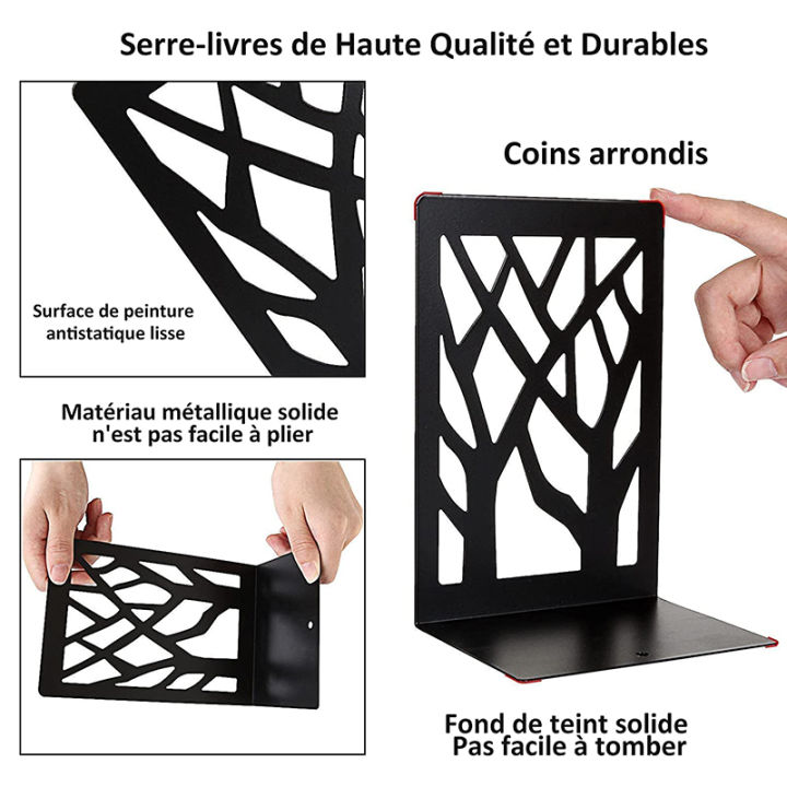 1%20Pair%20Book%20Ends%20Hollow%20Out%20Bookend%20Support%20Stable%20Black%20Stand%20Iron%20Metal%20Bookends%20Home%20Office%20Desk%20Storage%20Books%20Organizer%20Tool%20-%20Image%204