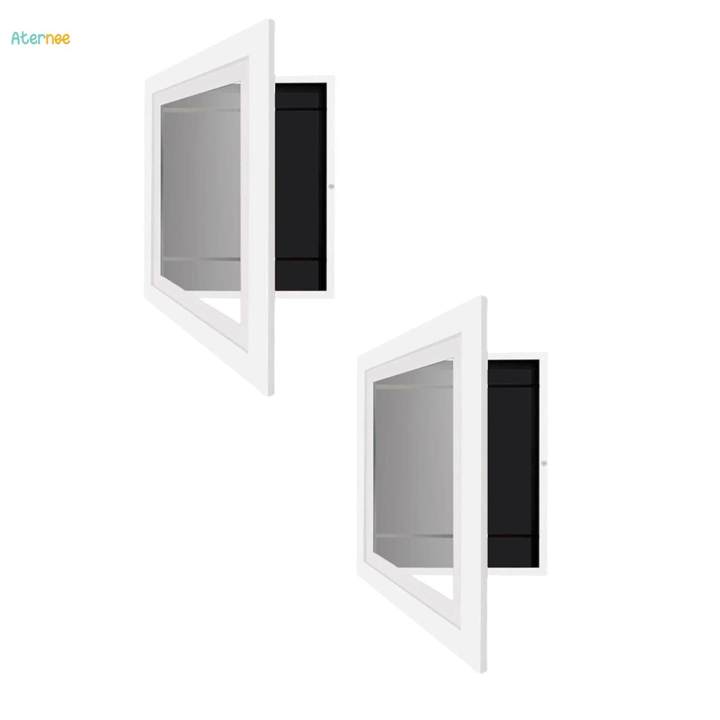 2x%20Wooden%20Photo%20Frame,%20Frame%20Front%20Opening%20Card%20Display,%20Glass%20Floating%20Front%20Open%20Artwork%20Picture%20Frame%20for%20Living%20Room,%20Baby%20Shower%20-%20Image%204