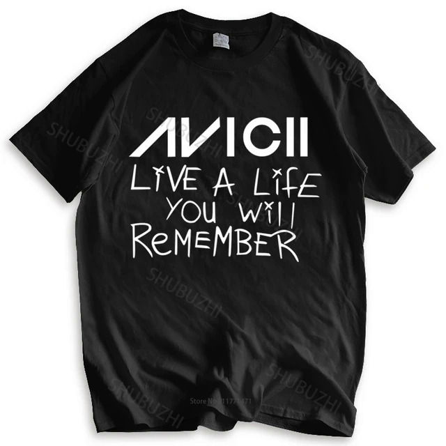 Fashion%20brand%20T%20shirt%20mens%20loose%20Avicii%20live%20a%20life%20you%20will%20remember%20t-shirt%20Unisex%20Tee%20Avicii%20EDM%20dance%20legend%20Cotton%20tshirt%20-%20Image%208