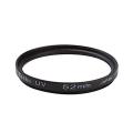 52mm Optical UV Filter - Black.