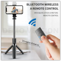 P20S Selfie Stick Tripod with Light Bluetooth Remote. 