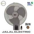 PAK Remote Control Wall Fan 18 inch. 