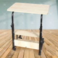 Wooden Bedside Portable Height Adjustable Studying Desk Laptop Table..