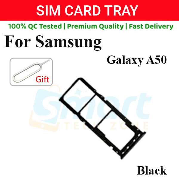 Samsung%20Galaxy%20A50/A50s%20Sim%20Tray%20Micro%20SD%20Card%20Slot%20with%20Sim%20Ejector%20Pin%20Replacement%20Part:%20-%20Image%202