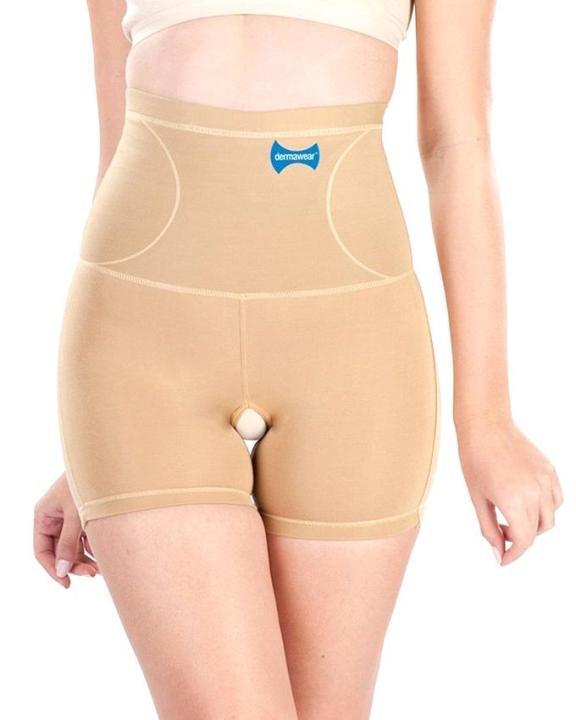 Cotton Dermawear Mini Shapper - Cream