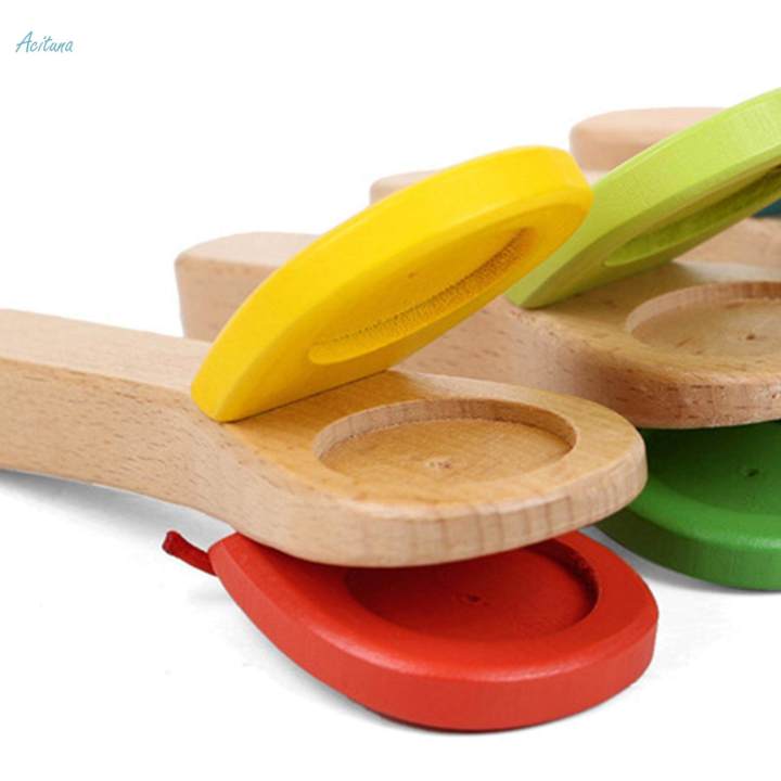 Cowbell%20Wooden%20Castanet%20Clapper%20Finger%20Castanets%20Rhythm%20for%20Party%20Girls%20Boys%20-%20Image%207