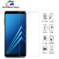 Samsung Galaxy A8 Plus 2018 Tempered Glass Screen Protector 9H Hard 2.5D- Transparent. 