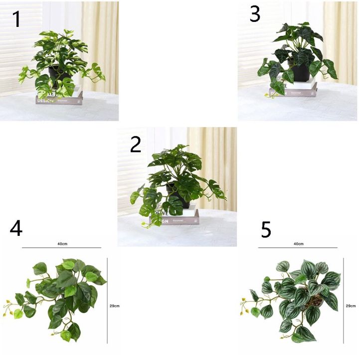 Tropical%20Artificial%20Party%20Decoration%20For%20Home%20Garden%20Decor%20Office%20Living%20Room%20Fake%20Plant%20Simulation%20Plants%20Turtle%20Leaves%20Green%20Plant%20-%20Image%208