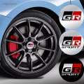 4x Aluminum 60mm Car Wheel Center Rim Mags Hub Cap Cover Trim Hubcaps 56mm GR Sport Emblem Badge Sticker For Toyota Vios Corolla Altis Y Cross Rush Raize Avanza Camry Wigo. 