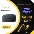 Muslim Cap For Men Fashion New SADIQ CAP Premium Quality Fabric Islamic Kufi Cap Brimless Worn Cap.