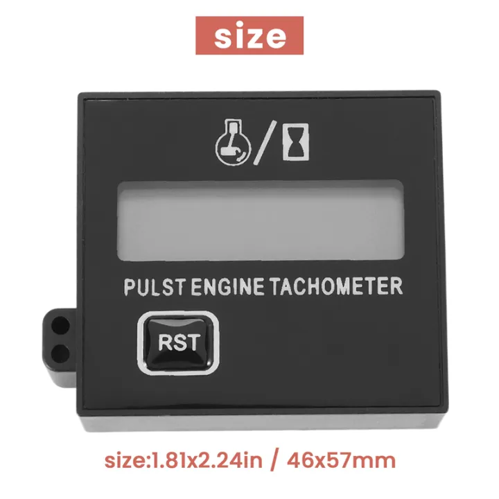 ZOROOM%20New%20Gasoline%20Digital%20Engine%20Tachometer%20Inductive%20Pulse%20Tachometer%20Waterproof%20with%20Battery%20for%20Chain%20Saw%20Mower%202/4%20Stroke%20-%20Image%202