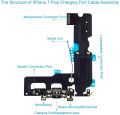 iPhone 7/ 7 Plus Charging Port USB Dock Flex Cable with Microphone and Signal Antenna Replacement for iPhone 7 Plus.