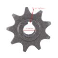 9 Tooth Sprocket for Electric Bike Motor MY1016Z Unitemotor MY1018 9T Sprocket Electric Scooter Engine Sprocket for 410. 