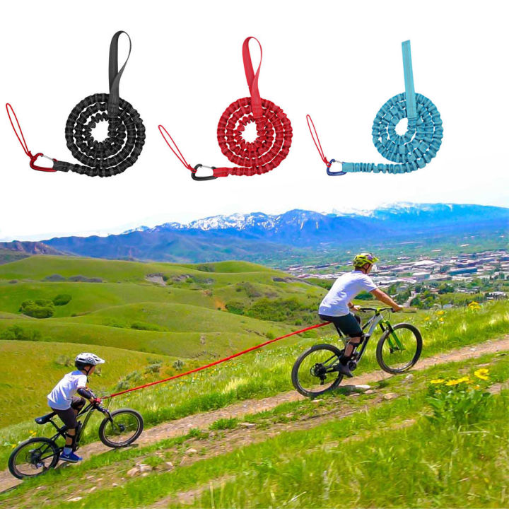 Bicycle Tow Mountain Bike Parent Child Pull Convenient Trailer Rope
