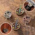 Creative Lute/Gourd Fan Zinc Alloy Incense Burner Home/Temple/Office/Tea Room/Yoga Room Tea Ceremony Supplies Incense Tools.