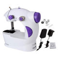 Dual Speed Portable Mini Electric Pedal Sewing Machine. 