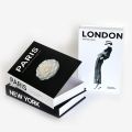 Decorative Ornament Minimalistic Fake Book Simulation Storage Book.