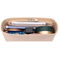 EverToner Felt Cloth Insert Bag Organizer Women Fits For FENDI Baguete Makeup Tote Handbag Organizer Travel Inner Purse Portable Cosmetic Bags. 