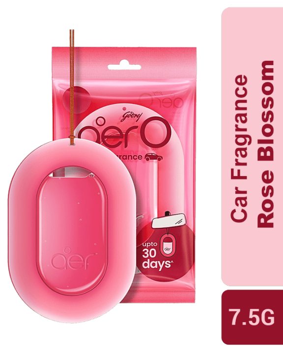 Godrej aer O Car fragrance Gel - Rose Blossom 7.5g