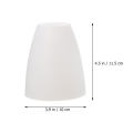 PickEgg Lamp Shades Replacement Small Lamp Covers Opening Table Light Shades Desk Lampshades. 