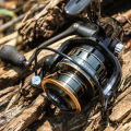 Fishing Reel HE1000-7000 Max 10kg High Speed Metal Spool Spinning Reel.