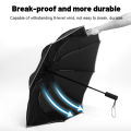 Smart Umbrella Fashion Portable UV Folding Automatic Umbrella Rain Wind Resistant Trip Sun Umbrella Reverse Umbrella Uv Umbrella. 