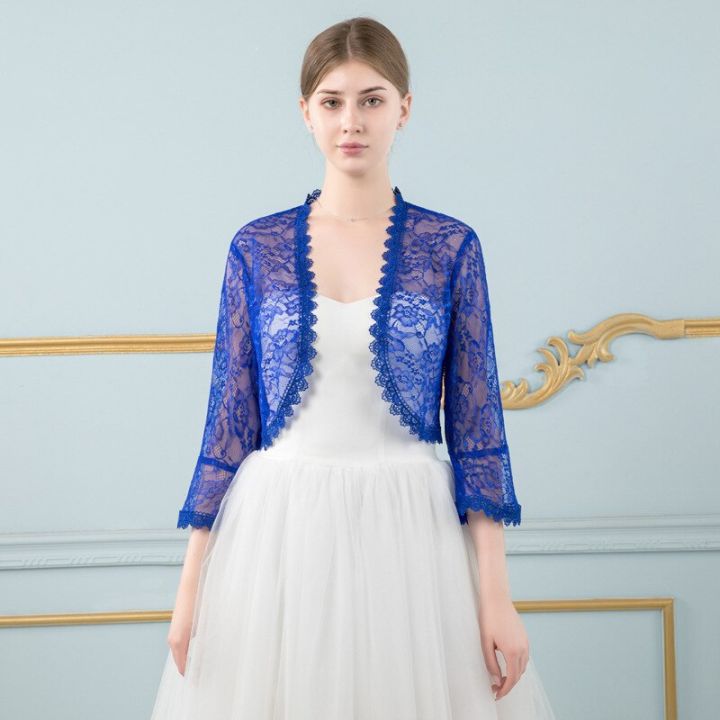 %E3%80%90Alien%20Alien%E3%80%91%202023%20Black%20Pink%20Lace%20Bolero%20Femme%20Mariage%20Appliqued%20Wedding%20Coat%20Jacket%20Bridal%20Top%20Evening%20Jacket%20For%20Women%20-%20Image%206