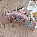 Kawaii Cute Rose Flower Ladies Wallet Women Card Holder Coin Purse Fashion Lady Clutch Bag for Girls Female.