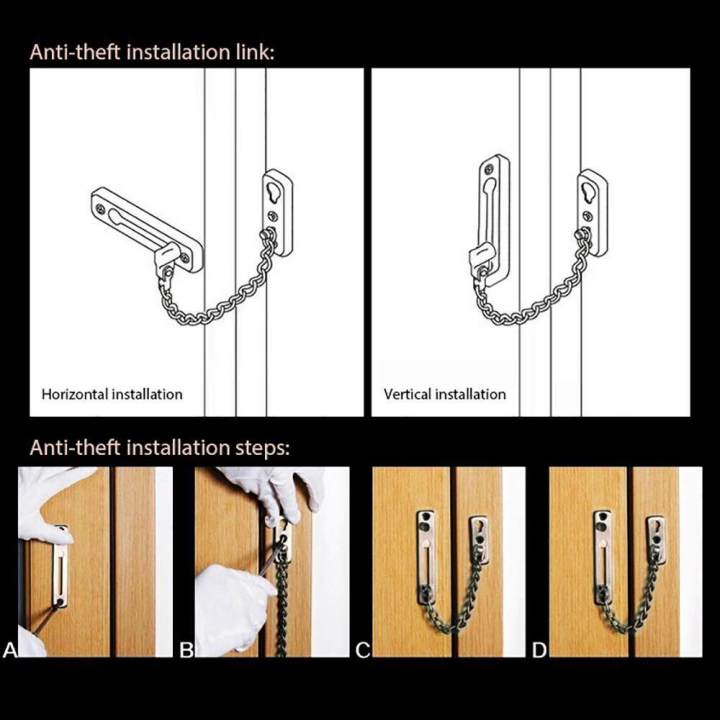 Extra-thick%20Door%20Chain%20Lock--%20304%20Stainless%20Steel%20Casting%20Door%20Security%20Chain%20Guard%20Heavy%20Duty%20Latch%20Lock%20For%20Inside%20Door%20(%20Thick:3%20Mm)%20-%20Image%204