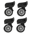 4 Pack Luggage Replacement Wheels Universal Swivel Wheel Suitcase Spinner Wheels for Luggage. 