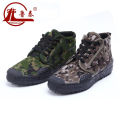 Lutai Spring and Autumn Breathable Comfortable Labor Men's Rubber Shoes Autumn Rubber Sole High-Top Military Training Shoes Wear-Resistant Labor Protection Training Shoes. 