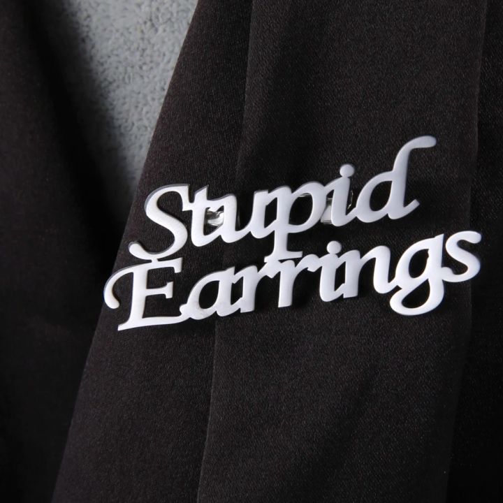 Lemegeton Custom Name Pin Brooch For Women Badge Personnalisable Custom Logo Products Stainless Steel Jewelry Wedding Gifts