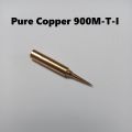Pure Copper 900M-T-I Soldering Tip Bit Lead Free Soldering Iron Bits Replacement Pencil Soldering Solder Iron Tip For Soldering Station Tip. 