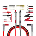 ZOROOM P1503D Multimeter Probes Replaceable Needles Test Leads Kits Probes For Digital Multimeter Cable Feeler For Multimeter Wire Tips.