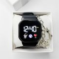 Spaceman Watch Primary School Children Girls Boys Junior High School Good-looking Children Waterproof Luminous Electronic Watch. 