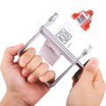 Mini Lazy Toothpaste Dispenser Tube Squeezer Bathroom Metal Squeezer Tool Hair Color Dye Cosmetic Paint Squeezer Tube Tightener. 