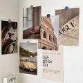 【Lowest Prices Online】 Decorative Wall Sticker Poster 10pcs Wall Card Aesthetics Home Decoration Photography Background Bedroom Living Room Home Decoration. 