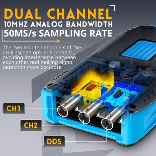 FNIRSI%202C23T%203%20in%201%20Digital%20Oscilloscope%20Multimeter%20Signal%20Generator%20+%20P6100%20Probe,%202%20Channels,%2010MHz%20Bandwidth,%2050MSa/s%20Sampling%20Rate,%209999%20Counts%20-%20Image%204