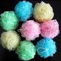 Round body scrubber for cleaning body. 