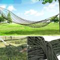 Net Hammock Outdoor Camping Mesh Hammocks Garden Beach Swing Hanging Bed.