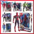 17 Cm Anime Figure Marvel Spiderman Toy Children Toys for Kids Christmas Gift PVC Action Figures Hulk Avengers Boys Hobbies Amour zii. 