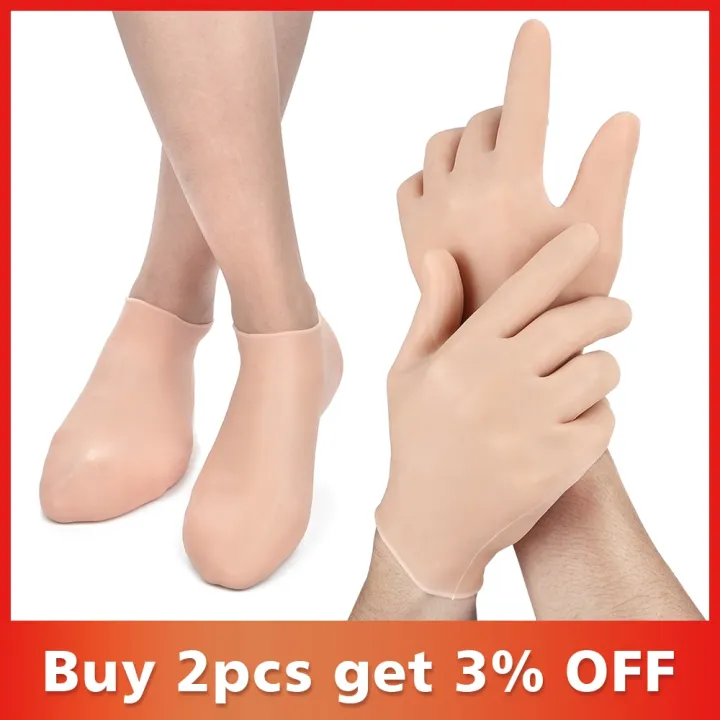 1%20Pair%20Feet%20HaCare%20Socks%20Gloves%20Moisturizing%20Silicone%20Socks%20Foot%20Skin%20Care%20Hand%20Protectors%20Anti%20Cracking%20Spa%20Home%20Use%20-%20Image%202