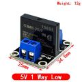 5V Relay 1 2 4 8 Channel For OMRON SSR High Low Level Solid State Relay Module 250V 2A For Arduino - 317966615. 