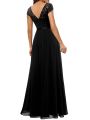 Women Lace Patchwork Maxi Long Evening Dress Solid Color Backless V Neck High Waist Dress Wedding Party Dress. 