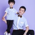 2PCS Fashion Father and Son Bowtie Boy Kids Bow Tie Butterfly Adjustable Wedding Kid and Men's Bowtie Bow Ties For Men WTZQZ.