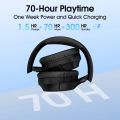 QCY H2 Pro Wireless Headphones Bluetooth 5.3 Earphone HIFI 3D Stereo Headset BASS Mode Gaming Earbuds Over the Ear Headphone 70H.